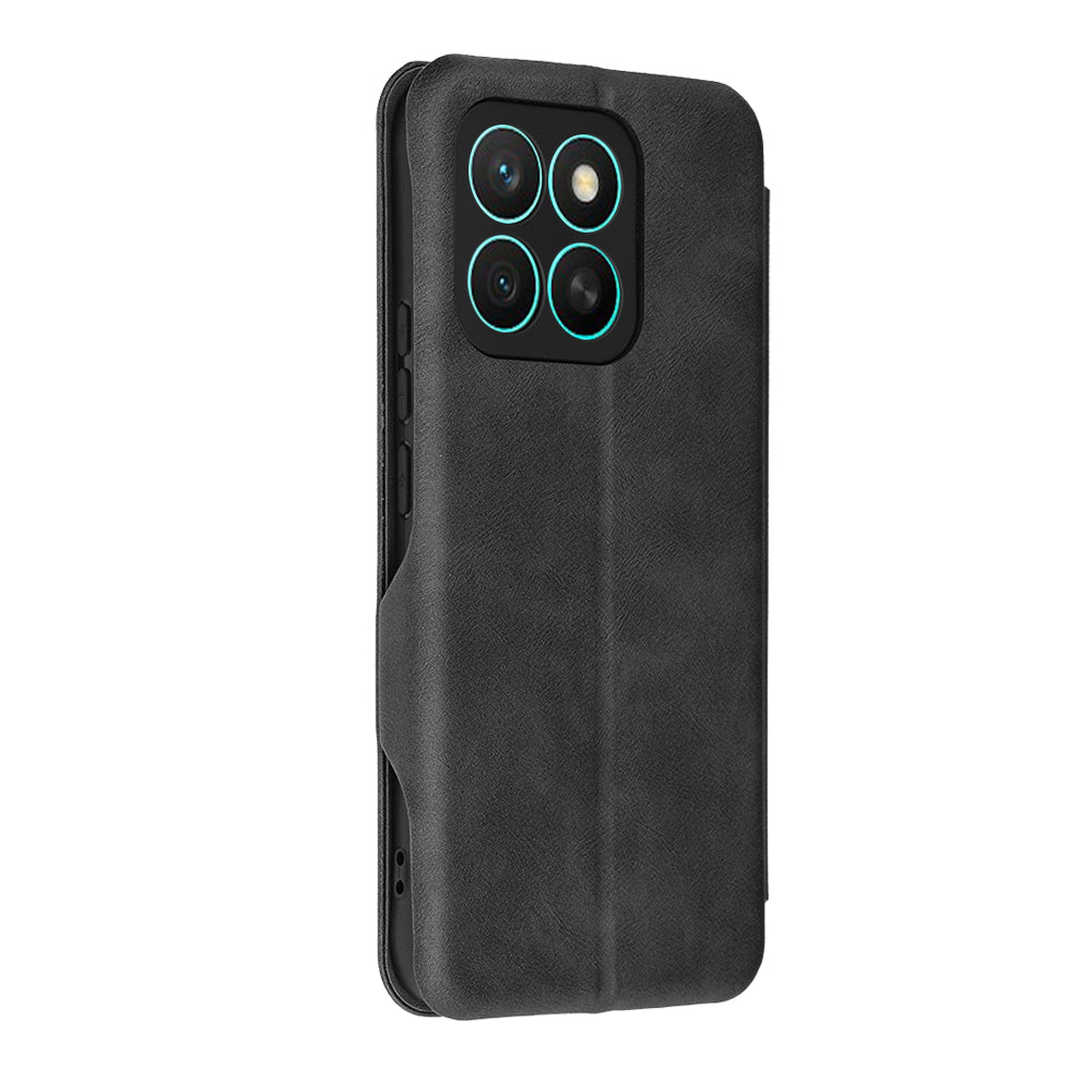 Case for Honor X8c, Techsuit, Safe Wallet Plus, Black