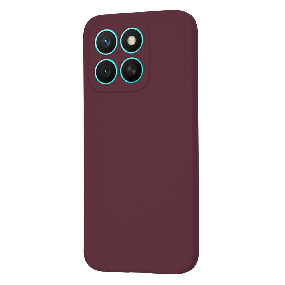 Case for Honor X8c, Techsuit, SoftFlex, Burgundy