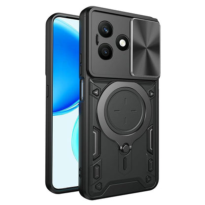 Capa para Honor X8d, Techsuit, CamGuard Pro, Preta
