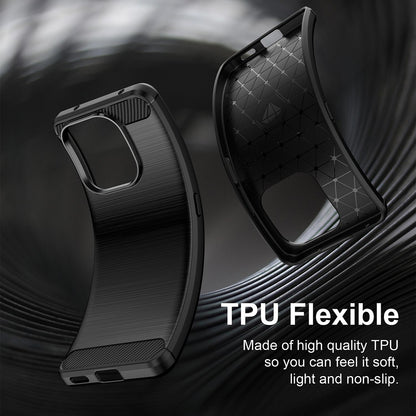 Capa para Honor X8d, Techsuit, Carbono, Preta