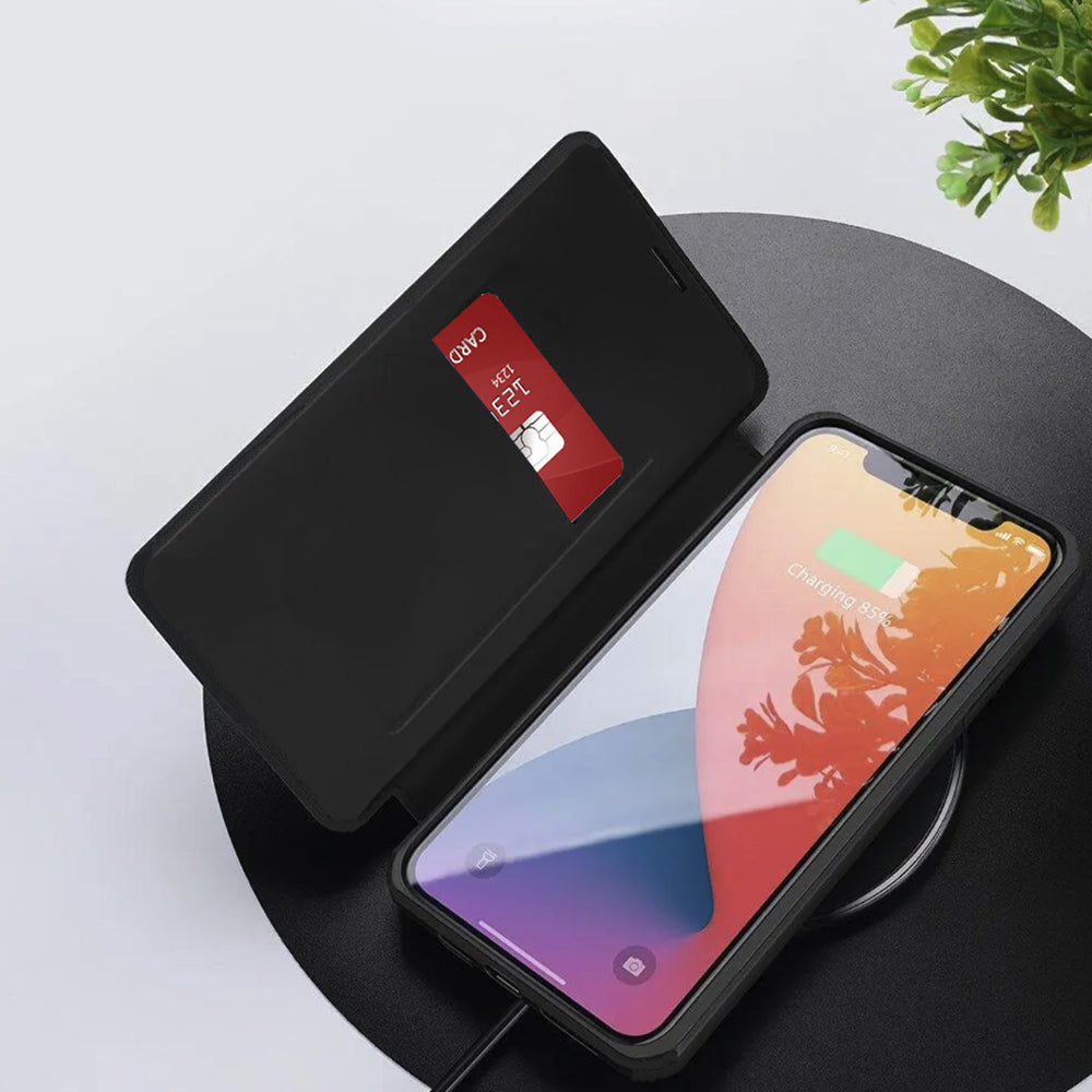 Capa para Honor X8d, Techsuit, Magskin Book, Preta