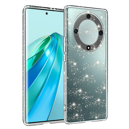 Capa para Honor X9a, Techsuit, SparkleSkin, Transparente