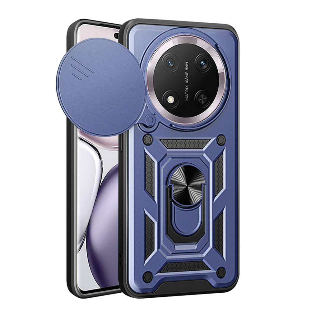 Capa para Honor X9c / Magic7 Lite, Techsuit, CamShield, Azul
