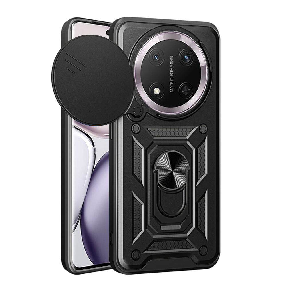Capa para Honor X9c / Magic7 Lite, Techsuit, CamShield, Preta