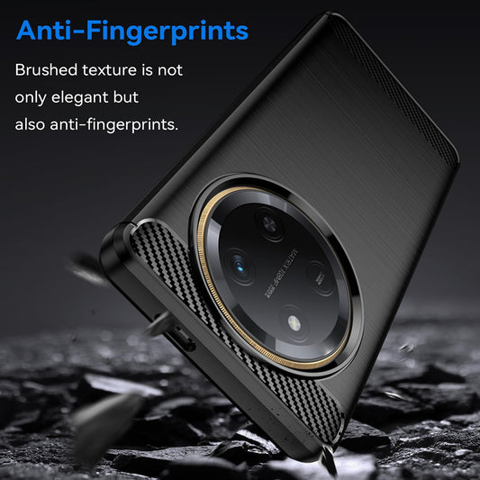 Capa para Honor X9c / Magic7 Lite, Techsuit, Carbono, Preta