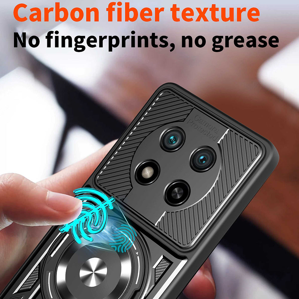 Capa para Honor X9c / Magic7 Lite, Techsuit, RuggedCam, Azul