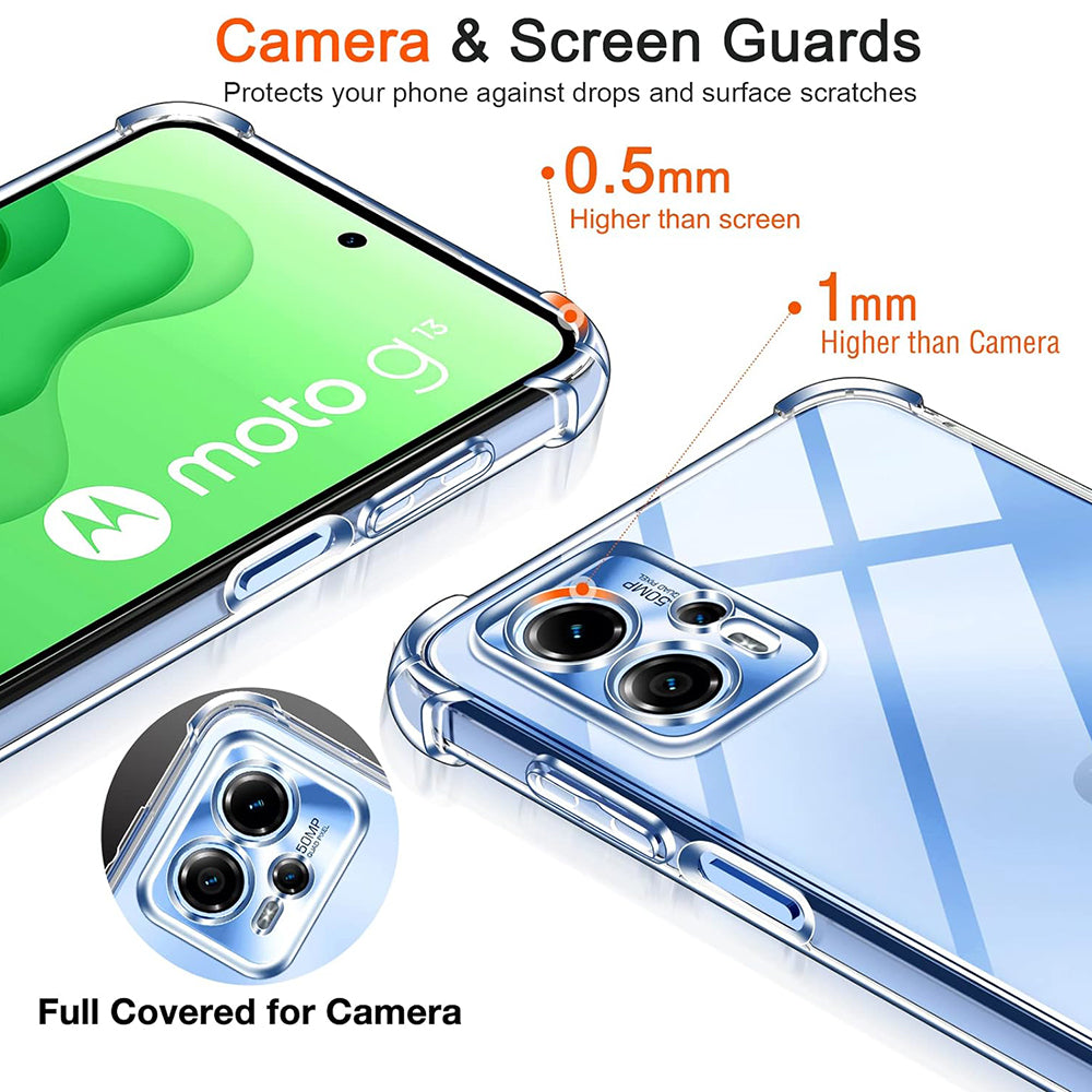Capa para Honor X9c Smart, Techsuit, Transparente à Prova de Choques, Transparente