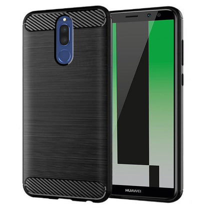 Capa para Huawei Mate 10 Lite, Techsuit, Carbono, Preta