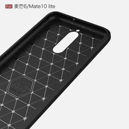 Capa para Huawei Mate 10 Lite, Techsuit, Carbono, Preta
