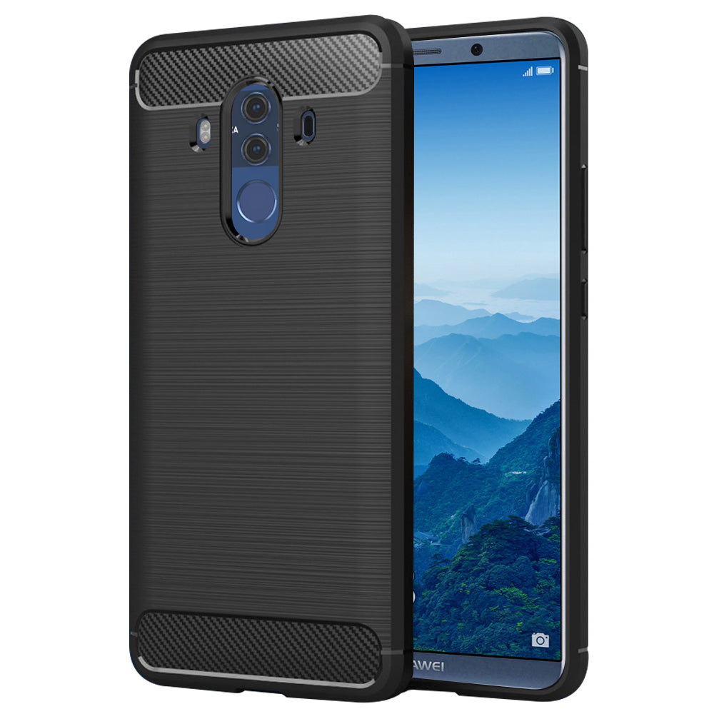 Capa para Huawei Mate 10 Pro, Techsuit, Carbono, Preta