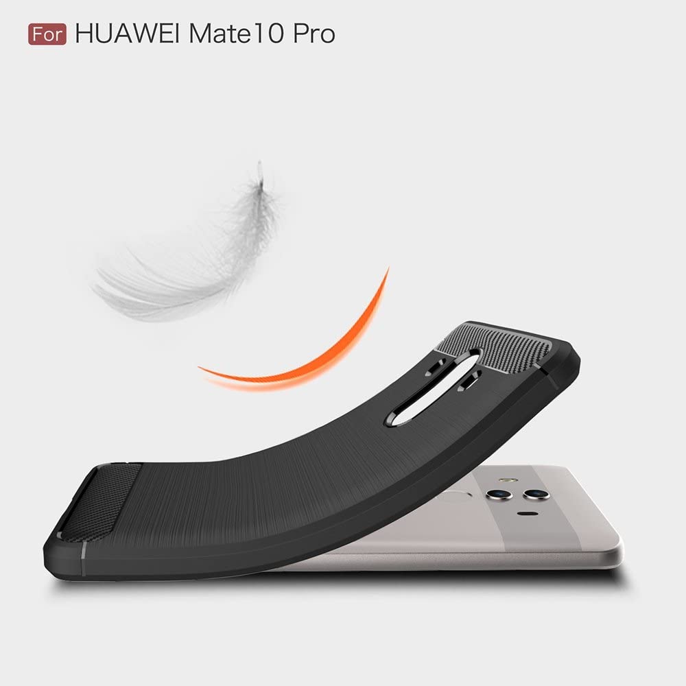 Capa para Huawei Mate 10 Pro, Techsuit, Carbono, Preta