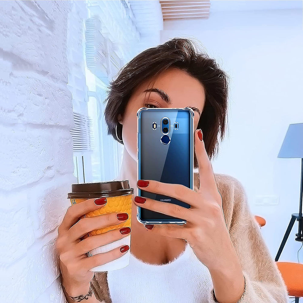 Capa para Huawei Mate 10 Pro, Techsuit, Shockproof Clear, Transparente