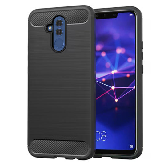 Capa para Huawei Mate 20 Lite, Techsuit, Carbono, Preta