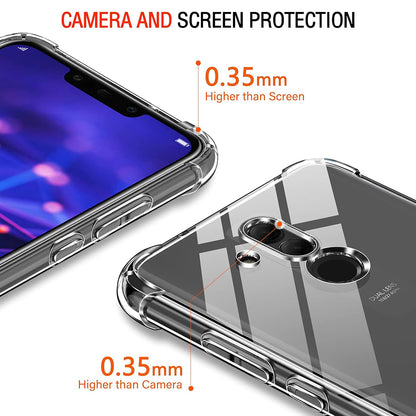 Capa para Huawei Mate 20 Lite, Techsuit, Shockproof Clear, Transparente