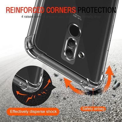 Capa para Huawei Mate 20 Lite, Techsuit, Shockproof Clear, Transparente