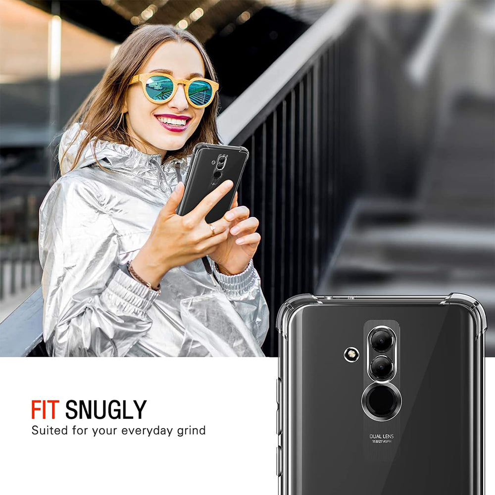 Capa para Huawei Mate 20 Lite, Techsuit, Shockproof Clear, Transparente