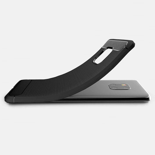 Capa para Huawei Mate 20 Pro, Techsuit, Carbono, Preta