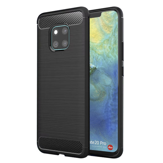 Capa para Huawei Mate 20 Pro, Techsuit, Carbono, Preta