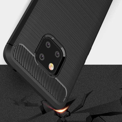Capa para Huawei Mate 20 Pro, Techsuit, Carbono, Preta