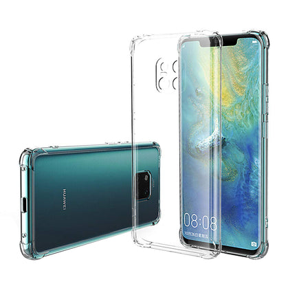 Capa para Huawei Mate 20 Pro, Techsuit, Shockproof Clear, Transparente