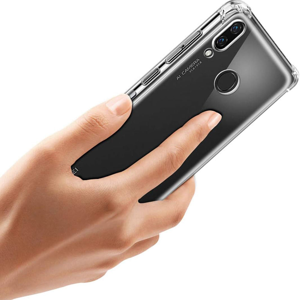 Capa para Huawei Mate 20 Pro, Techsuit, Shockproof Clear, Transparente