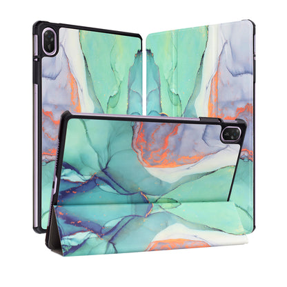 Capa para Huawei MatePad 11.5 (2025), Techsuit, FoldPro Green Time, Multicolor