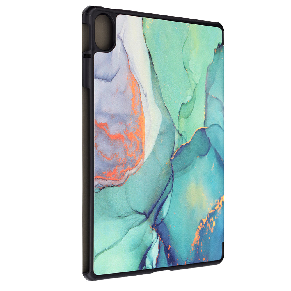 Capa para Huawei MatePad 11.5 (2025), Techsuit, FoldPro Green Time, Multicolor