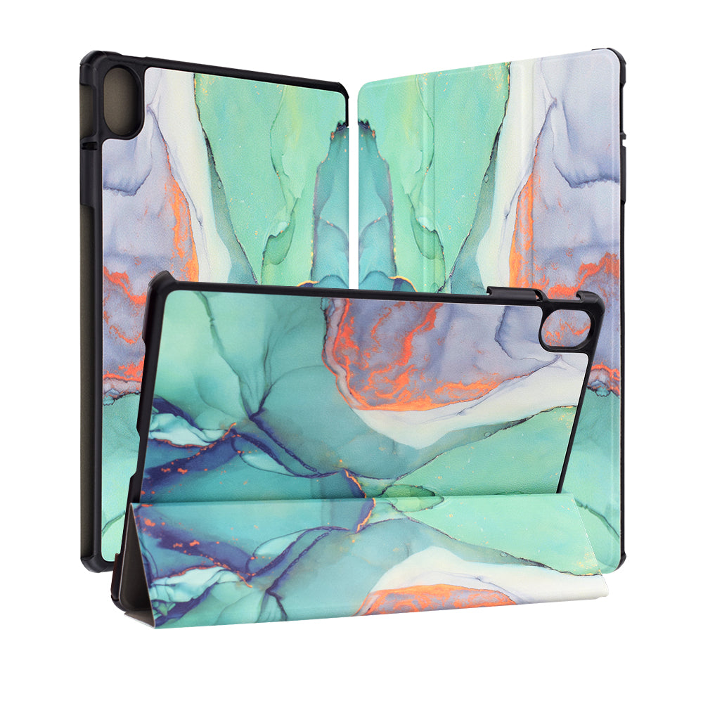 Capa para Huawei MatePad 11.5 (2025), Techsuit, FoldPro Green Time, Multicolor