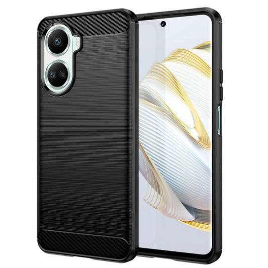 Capa para Huawei nova 10 SE, Techsuit, Carbono, Preta