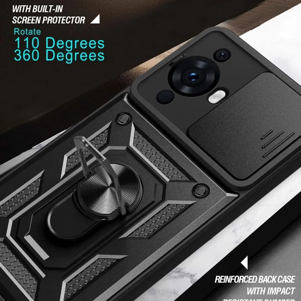 Capa para Huawei nova 12s / nova 11, Techsuit, CamShield, Rosa