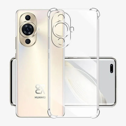 Capa para Huawei nova 12s / nova 11, Techsuit, Transparente à prova de choque, Transparente