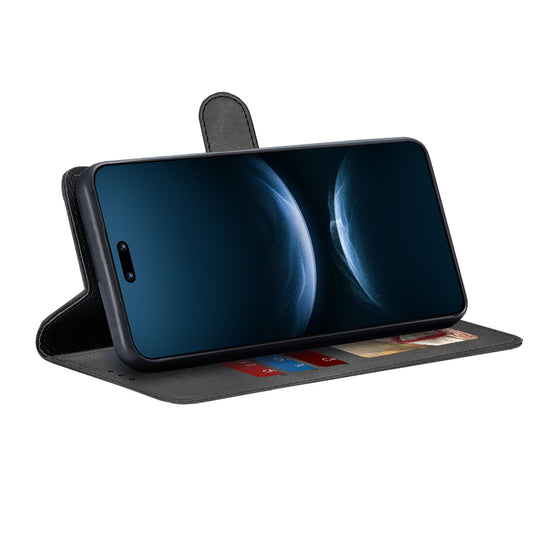 Capa para Huawei nova 14 Pro, Techsuit, Diary Book, Preta