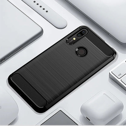 Capa para Huawei P Smart Z, Techsuit, Carbono, Preta