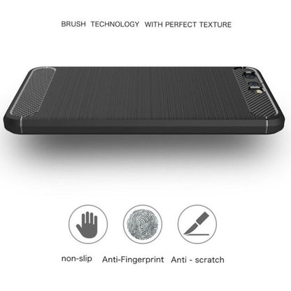 Capa para Huawei P10 Plus, Techsuit, Carbono, Preta