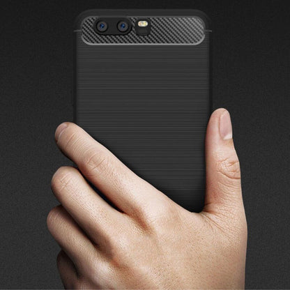 Capa para Huawei P10 Plus, Techsuit, Carbono, Preta