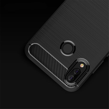 Capa para Huawei P20 Lite, Techsuit, Carbono, Preta