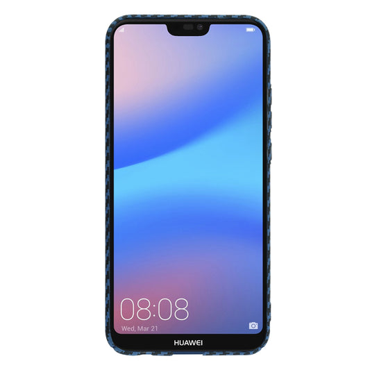 Capa para Huawei P20 Lite, Techsuit, Carbonite FiberShell, Turquesa