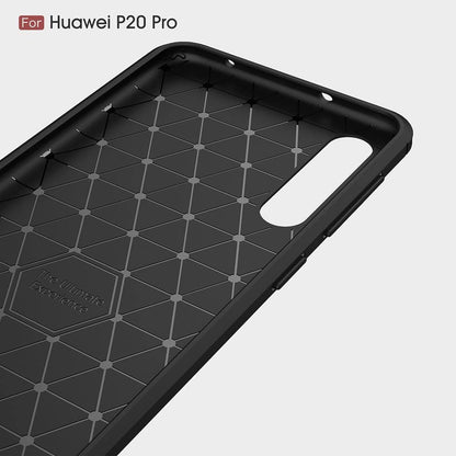 Capa para Huawei P20 Pro, Techsuit, Carbono, Preta