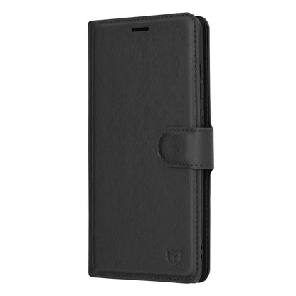 Capa para Huawei P20 Pro, Techsuit, Leather Folio, Preta