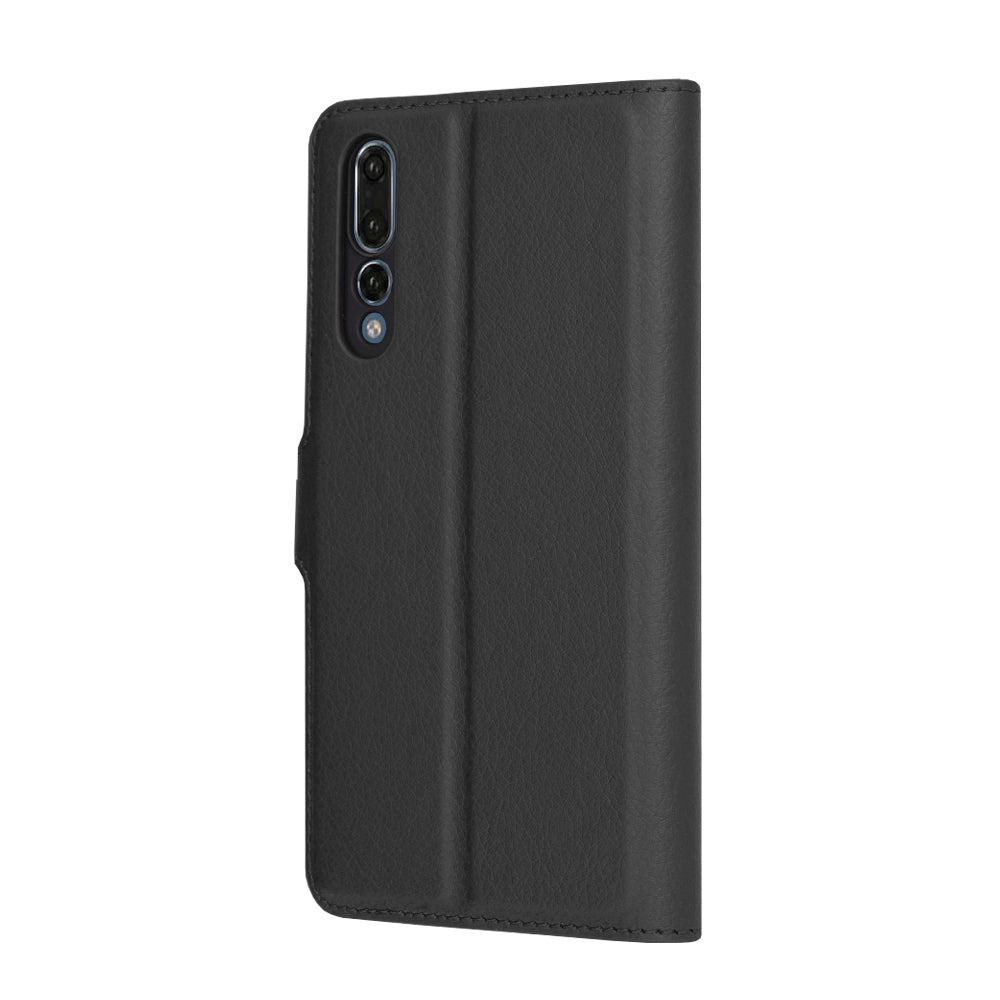 Capa para Huawei P20 Pro, Techsuit, Leather Folio, Preta
