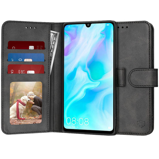 Capa para Huawei P30 lite New Edition / P30 lite, Techsuit, Diary Book, Preta