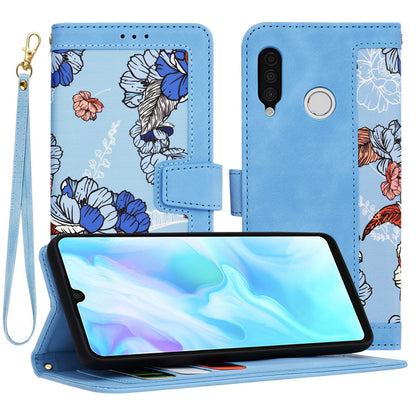 Capa para Huawei P30 lite New Edition / P30 lite, Techsuit, FlipCraft, Azul