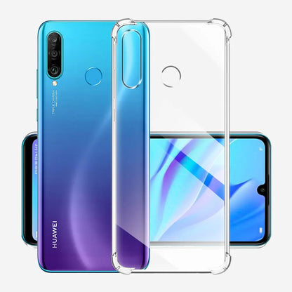 Capa para Huawei P30 lite New Edition / P30 lite, Techsuit, Transparente à prova de choque, Transparente