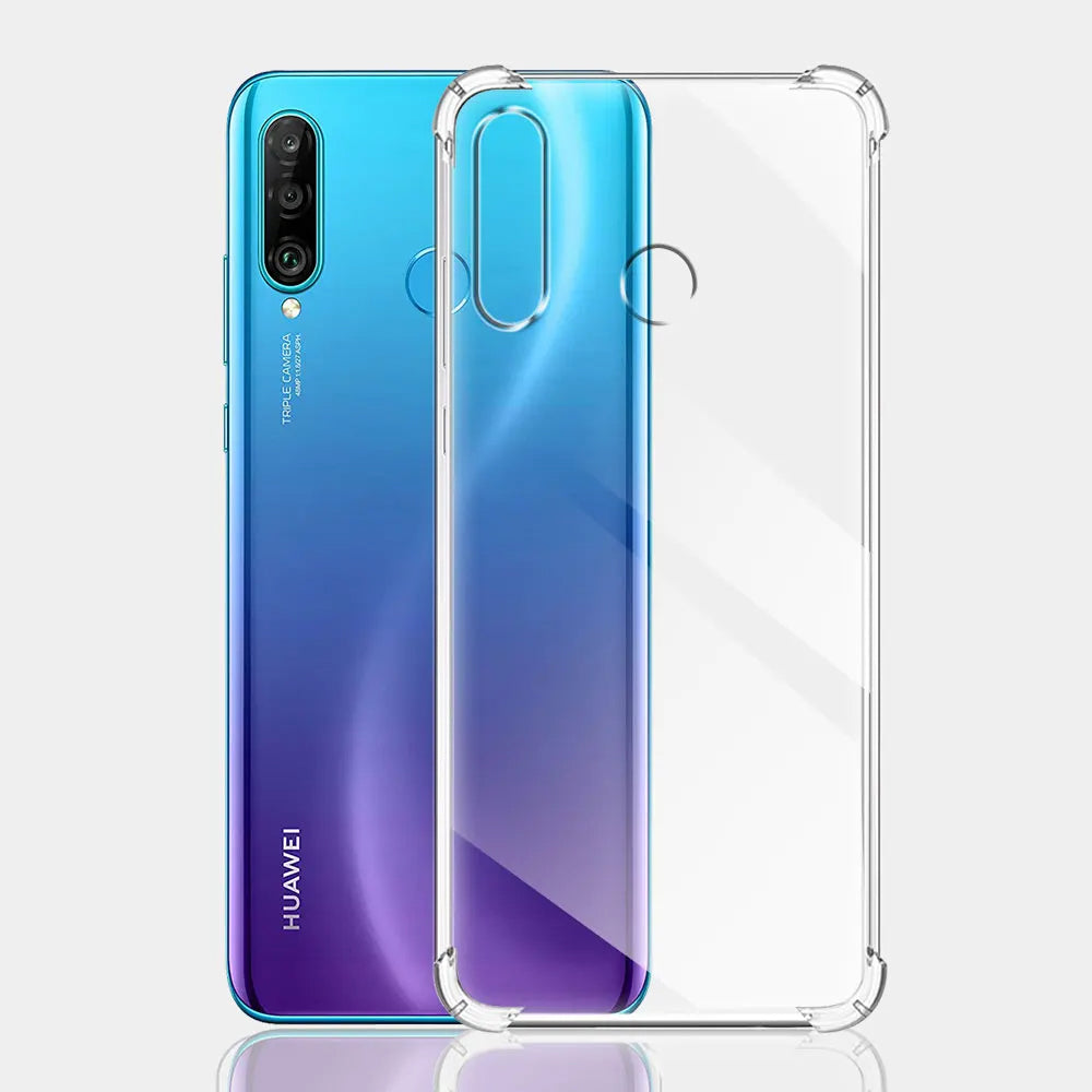 Capa para Huawei P30 lite New Edition / P30 lite, Techsuit, Transparente à prova de choque, Transparente