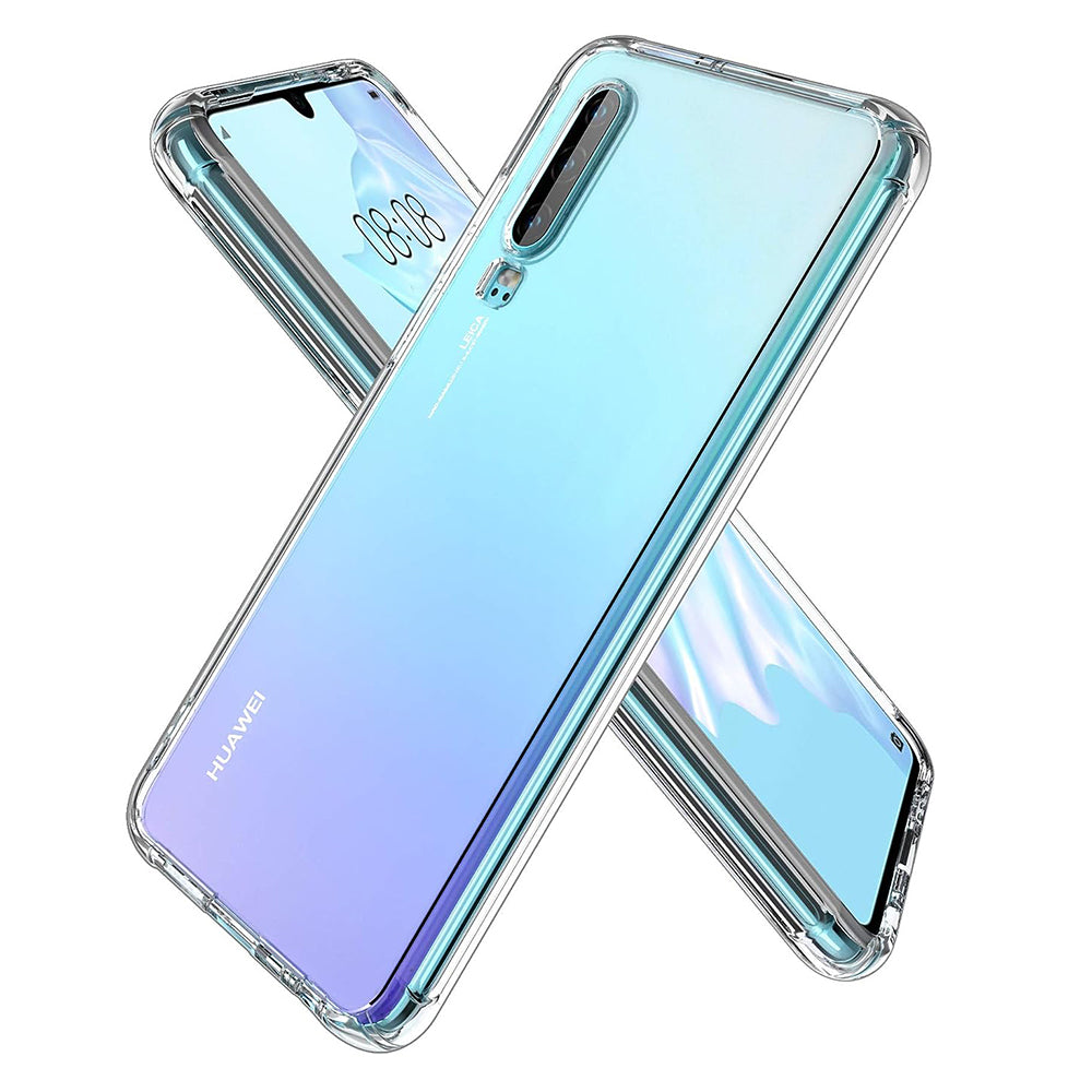 Capa para Huawei P30, Techsuit, Shockproof Clear, Transparente
