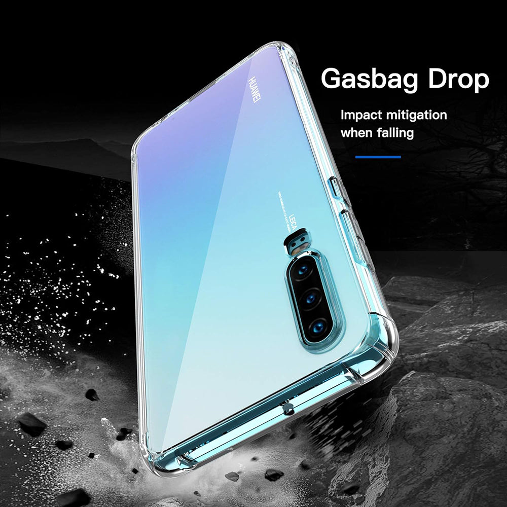Capa para Huawei P30, Techsuit, Shockproof Clear, Transparente