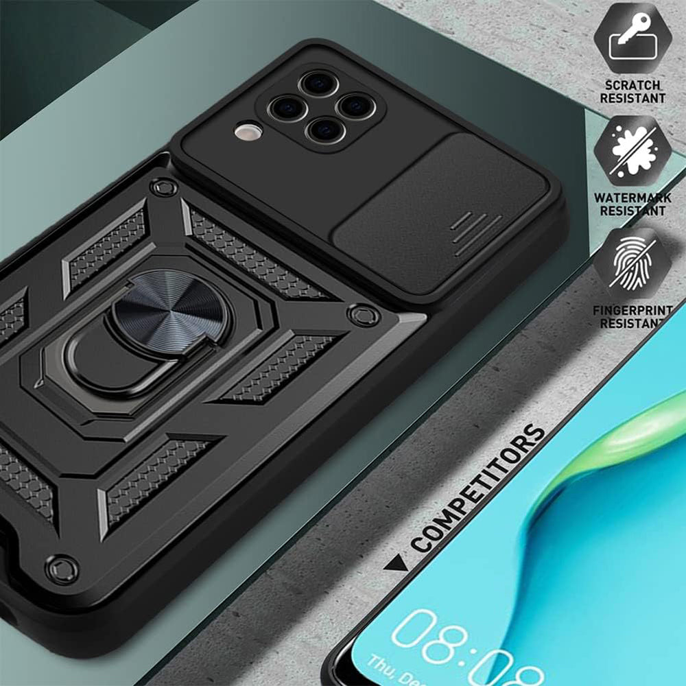 Capa para Huawei P40 lite 4G, Techsuit, CamShield, Preta