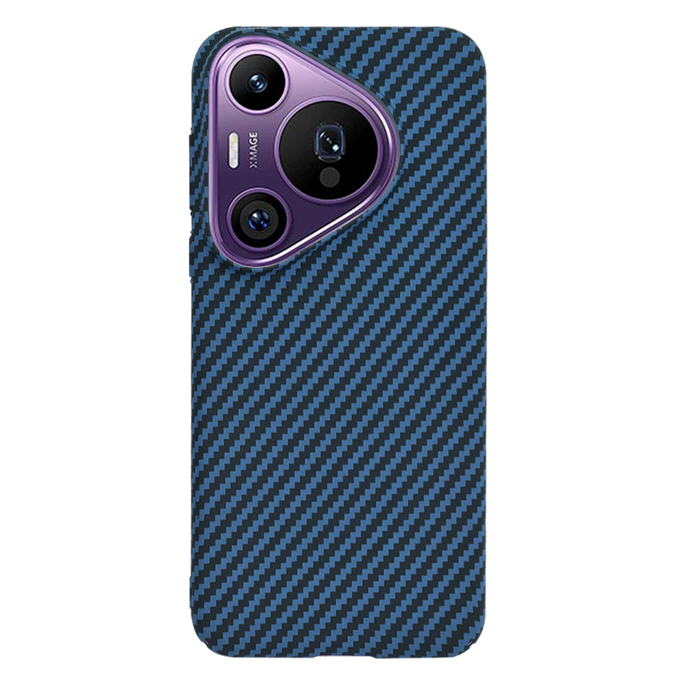 Capa para Huawei Pura 70 Pro, Techsuit, Carbonite FiberShell, Turquesa