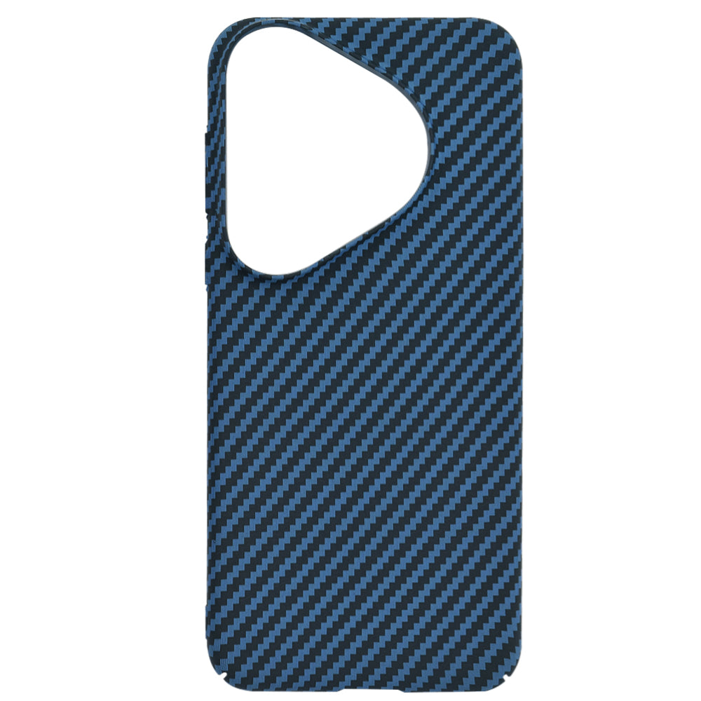 Capa para Huawei Pura 70 Pro, Techsuit, Carbonite FiberShell, Turquesa