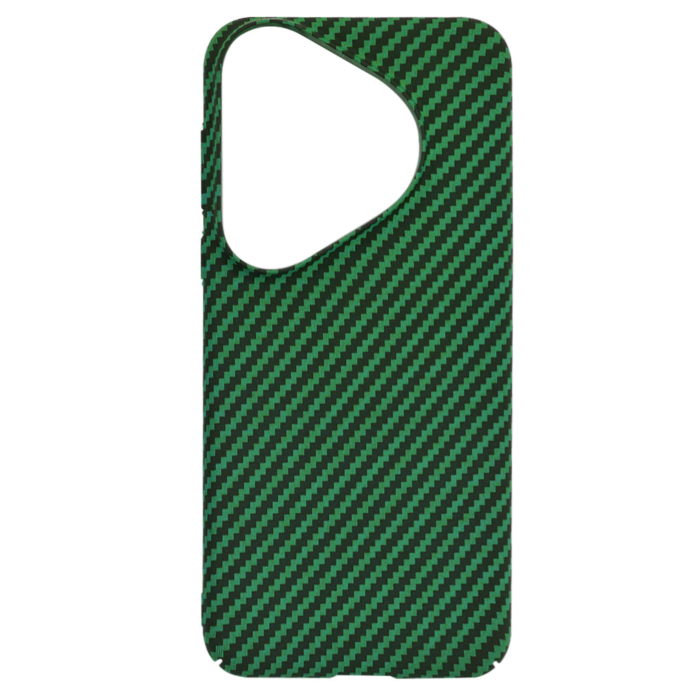 Capa para Huawei Pura 70 Pro, Techsuit, Carbonite FiberShell, Verde